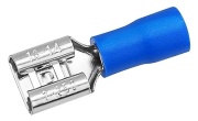 Disconnector Con vh 2.8 bs, insulated, female, 1.5..2.5mm² 300V, tab 0.5x2.8mm, -25..75°C, PVC ^brass, 100pcs/pck, blue
