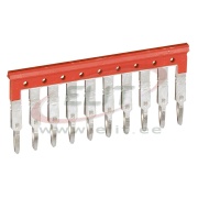 Cross-Connector Viking™3, 4/ 10pins 32A, pitch 6, red