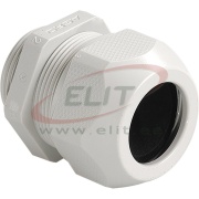 Cable Gland Syntec, PG36, ø22..33mm| 1piece sealing insert, wrench 53mm, thread 15mm, -30..100°C, PA6 ^TPE, HF, incl. O-ring, CE/UL/VDE, IP68, light grey
