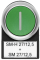 Push-Button Marker Carrier SM-H 27/12.5 SW, ø22.5mm, W27xL12.5mm, Polyamid 66, -40..100°C, V-2, black