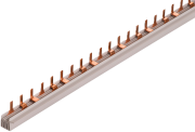 5240123 « Busbar S-3L-1000/10 SO, L1-L2-L3, 57M| 19x3, 10mm², pin, pitch 17.6mm, ABB PS3/60/10 2CDL230001R1060