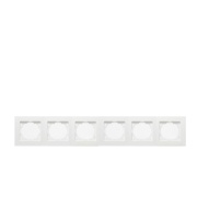 Frame Touran, 6gang, white