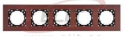 Frame Touran, 5gang, cherry