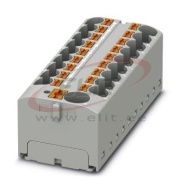 Distribution Block PTFIX 10/18X4 GY, 8pcs/pck