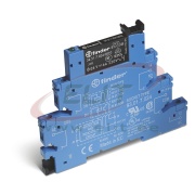 Interface Relay Coupler 38.51., 1CO (SPDT) 6A 250/400VAC, cv 240VAC/DC, W6.2mm, TS35