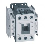 Contactor CTX³ 40, 18.5kW 40/60A 3x400VAC, aux. 2NO^2NC 16A 240VAC, cv 230VAC, TS35 ^panel mount