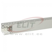 Cable Duct TransCab, 80Wx80H, HF, A6/6, 2m/pc, grey
