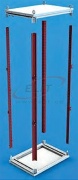 Frame Teos, 2000H, 4pcs/pck, IP65, Tekpan, grey