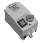 Electronic Fan Speed Controller ARES, 5A 1x 105..230VAC ±5%, switch| backlight, PM| stepless speed regulation, 10s KickStart, IP54