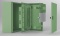 Blank Panel ECAV, 500Wx150H, incl. accessories, C3M| epoxy resin layer, 2pcs/pck, grey