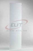 Side Panel EUFI, 2000Hx400D, incl. accessories, C3M| epoxy resin layer, 2pcs/pck, grey