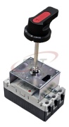 Round Extended Rotary Handle RH, SGM6S-160