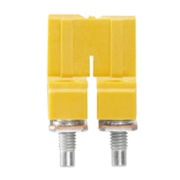 Cross-connector WQV 6/10, 10P 57A, yellow