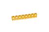 Marker CAB3, 4..6mm², F, strip 20pcs, yellow