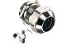 Cable Gland Progress EMC easyConnect, M63x1.5, ø40..52mm| 2piece sealing insert, thread 10mm, ss 1.4310 contact spring, -60..100°C, nickel-plated brass ^TPE, incl. NBR  CE/IEC/VDE/UL/EAC, IP68/69