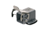 Base HDC 04A AWLU, size 1, side-locking clamp on lower side, angled, diecast aluminium, -40..125°C, IP65