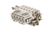 Insert HDC HA 10 FS, female, size 2, 10P 16A 250V, screw