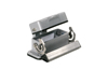 Base HDC 10A ADLU, size 2, end-locking clamp, lower side, with cover, IP65