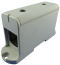 1914130 « Universal Terminal Block Al/Cu UK240/1A, 1P (2holes) 35-240mm² 380/425A 1000VAC/ 1500VDC, Hex8 26Nm 35..120mm²/ 46Nm 150..240mm², panel mount, MaxPro, grey