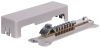 Equipotential Busbar POT 2x 16/25, 2x (strip 30x4mm/ conductor ø8..10mm ^ø50mm² ^7x ø6..25mm²)