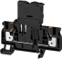 Fuse Terminal AFS 4 2C BK, 4mm² 6.3A 250V, fuse 5x20, push-in, black