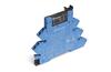 Interface Relay Coupler 38.51., 1CO (SPDT) 6A 250/400VAC, cv 24VDC sensitive, LED ^diode, push-in, W6.2mm, TS35