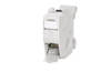 Outlet IE-XM-RJ45/IDC, RJ45, EIA/TIA 568 A/B, cat.6, TS35