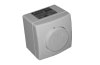 Electronic Fan Speed Controller AREB, 80..460W 0.25..2.5A 230VAC, push-button switch ^minimum speed setting, surface/ flush mounting, IP44