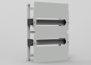 Modular Chassis CHM, 2x 12M| 278Wx365Hx125D, BRES-43