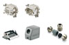 Heavy-duty connector kit RockStar® HDC-KIT-HE 24.130, Size 8, 24P, 16A 500V, diecast aluminium, PG