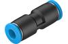 Push-in Connector QS-6, 10pcs/pck, 153032