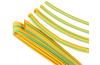 Heat Shrink Tubing H-2F (YG), 4.8/2.4mm, thin-wall 0.48mm, crosslinked polyolefin -55..135°C/ +100°C, flame-resistant ^high flexibility, 1m/pce, yegr