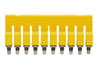Cross-connector WQV 2.5/10, 10P 32A, yellow