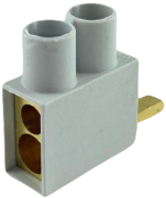 Feed-in Terminal AS/2x10 SN 0.5M PU, Al/Cu 2x 10mm² 40A 690V, grey