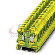 Ground Modular Terminal Block UT 6-PE, 50pcs/pck, Phoenix