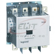 Contactor CTX³, 60kW 130/165A 4x400VAC, aux. 2NO^2NC 16A 400VAC, cv 100..230VAC/DC, panel mount