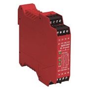 Safety Relay MSR127TP, input 1NC ^2NC, output 3NO safety ^1NC aux.| 6A 24VDC, 24VAC/DC, auto/manual reset