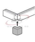 External Angle DLP-S, 24x14mm, white