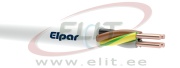 Installation Cable NHXMH-J, 3g 2.5mm² 300/500V, -5..70°C, HF, Cca, 100m/pck, white