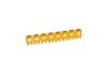 Marker CAB3, 4..6mm², B, strip 20pcs, Legrand, yellow