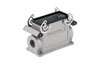 Base HDC 16B SBU 2M25G, size 6, side-locking clamp, lower side, -40..125°C, diecast aluminium, M25, IP65
