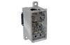 Distribution Block Al/Cu PVB 500-4/4, 240/300mm²/ 4x 70mm², 4x 16mm², 500A 1000VAC/DC, incl. markers, TS35, mounting plate, grey