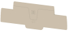 End Plate AEP DT 2.5 3C, beige