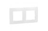 Frame Niloe, 2gangs, Legrand, white