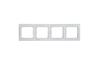 Frame Valena, 4gang, horiz. mount, Legrand, white