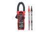 Digital Clamp Meter, 1000A/V AC/DC True RMS, Ø40mm, auto/man, continuity, diode, NCV, back-/flashlight/DCA, func/auto, REV/ VFD/ INRUSH, REL/LowZ/LCD, incl. 2x probe/ 1x C° probe/ case/ manual/ battery (3x 1.5V AAA) not