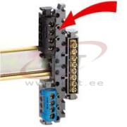 Klemmitugi IP2X klemmidele, universal, mounting terminal blocks on TS35