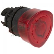e-Stop Surunupp Osmoz, head| ill. red D40 mushroom, turn-to-release, ø22.5mm, IP66/69K IK05