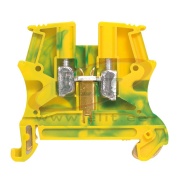 Ground Terminal Viking™3, 10mm² 1200A 1000V, pitch 10mm, yegr