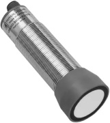 Ultrasonic Sensor UB4000-30GM-E5-V15, 5 dif. funct., Sn 200..4000mm, output PNP NO/NC progr., Sf 1.5Hz, -25..70°C, nickel plated brass, PBT, M12 5pin, 10..30VDC, IP65